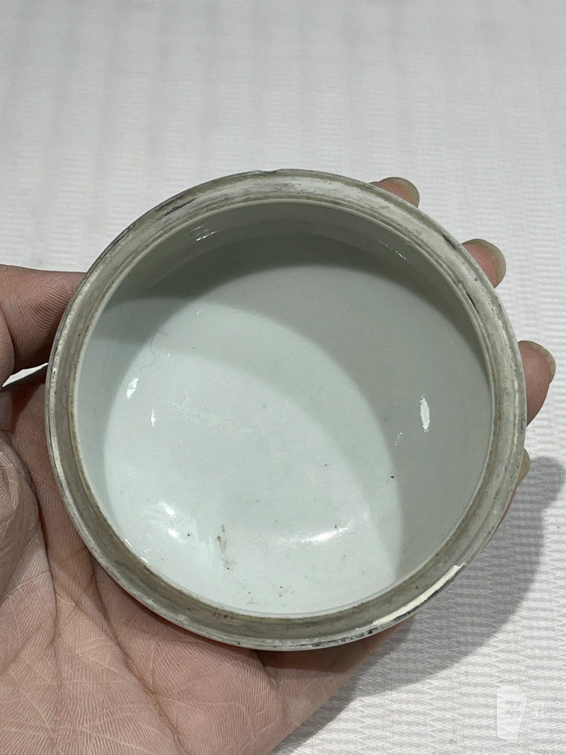 清代 粉彩文房瓷器一组十二件 - 图32
